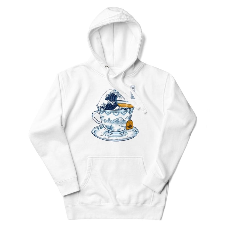The Great Tea of Kanagawa Japansk sweatshirt S