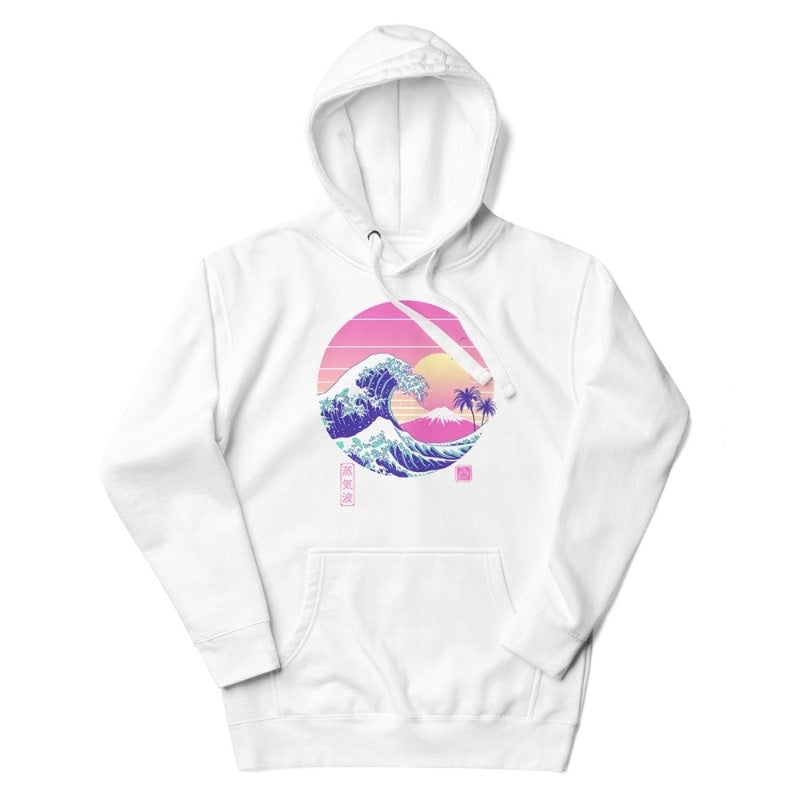 The Great Vapor Wave Japansk sweatshirt S