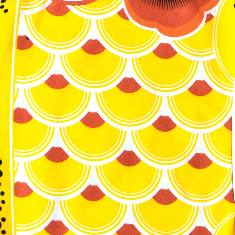 Traditionell gul Koinobori 70 cm