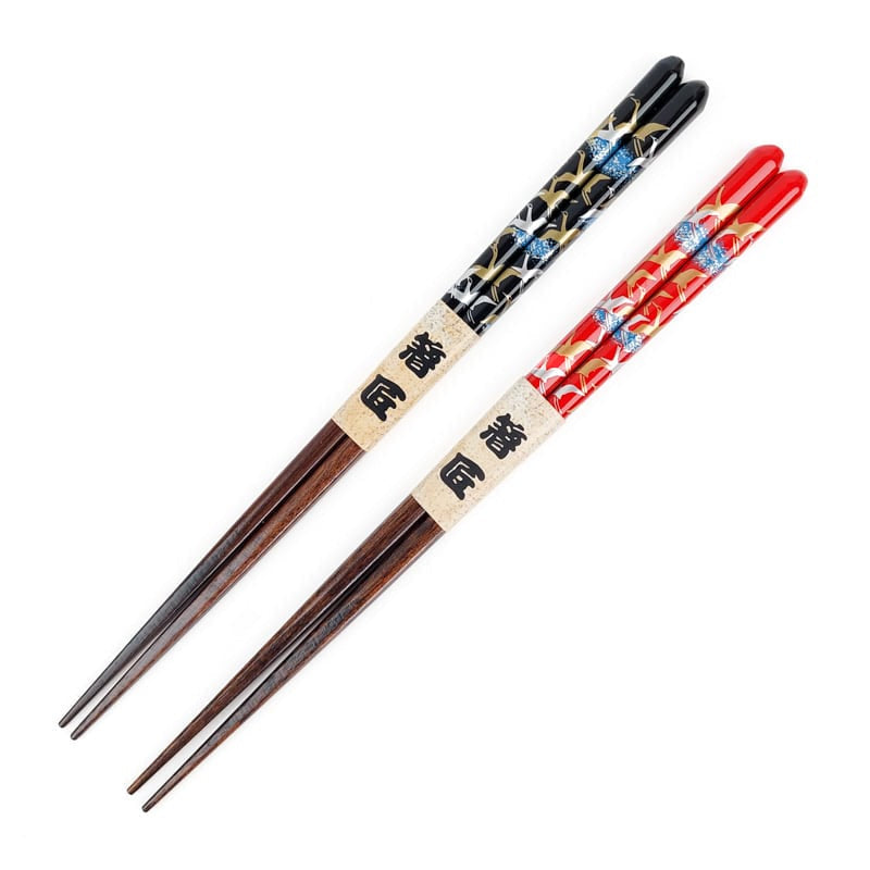 Tsuru japanska ätpinnar set