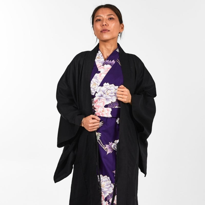 Unisex japansk Haori jacka En storlek