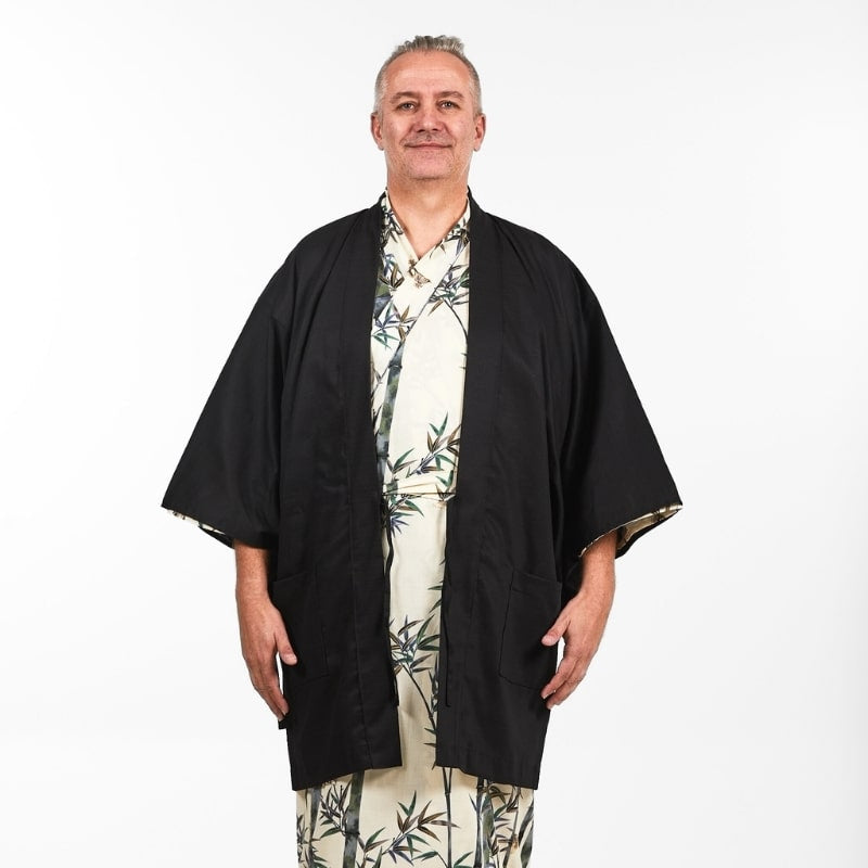 Unisex japansk Haori jacka En storlek