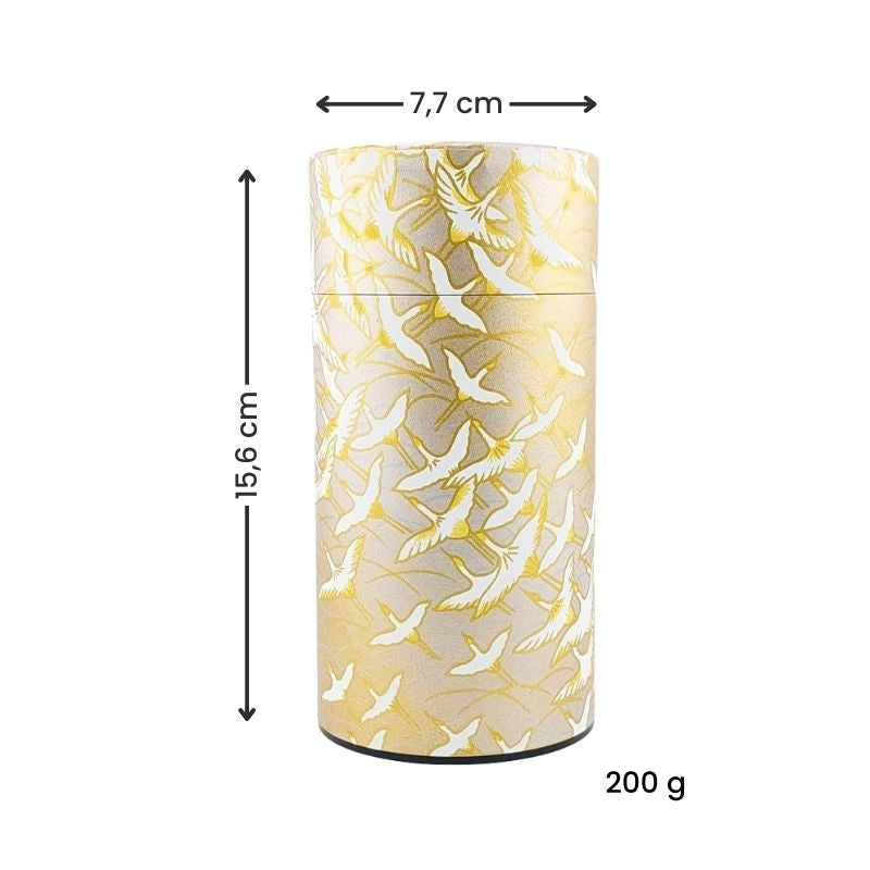 Washi Grue Gold japansk tebox