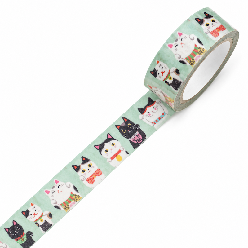 Washi-Tejp - Maneki Neko