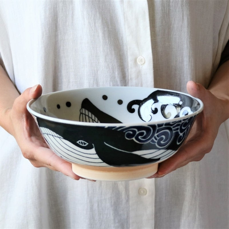 Whale japansk Ramen skål