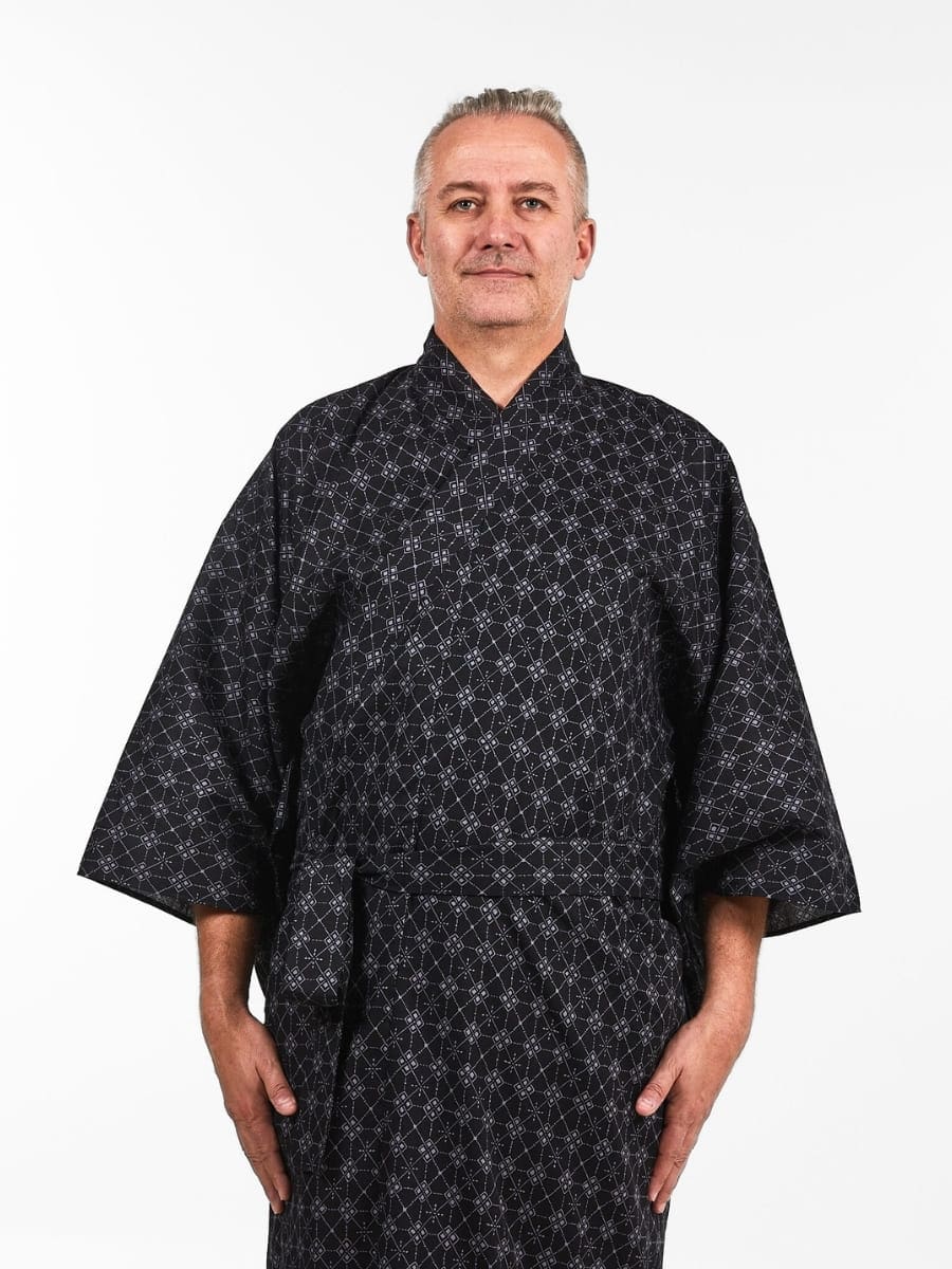 Yukata Hishigata Kimono för män