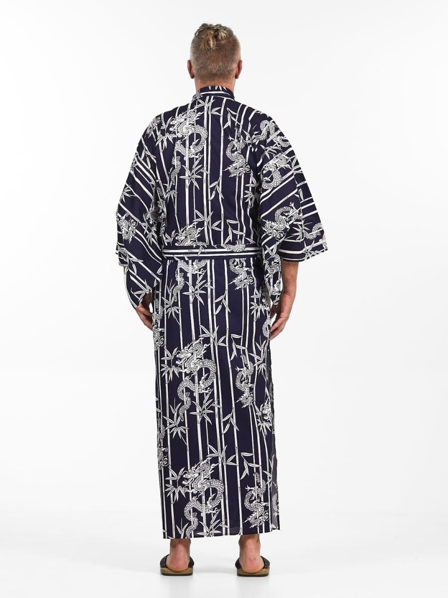 Yukata Kimono Bambu & Drake för män