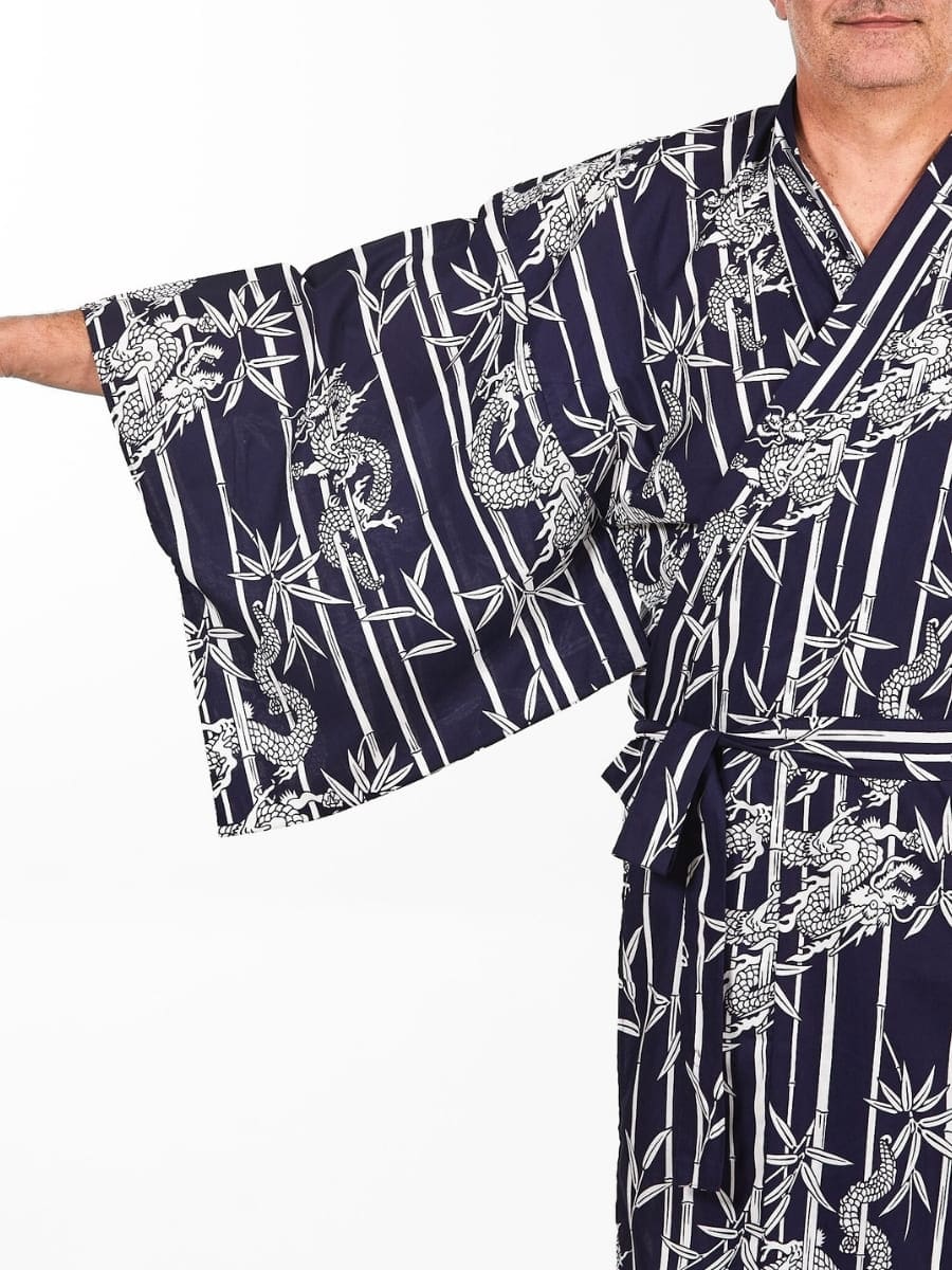 Yukata Kimono Bambu & Drake för män