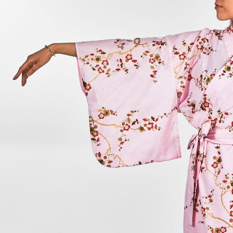 Yukata Kimono för kvinnor Ōgonbai