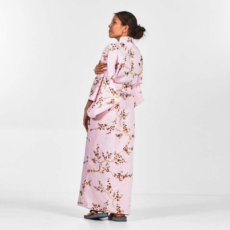Yukata Kimono för kvinnor Ōgonbai