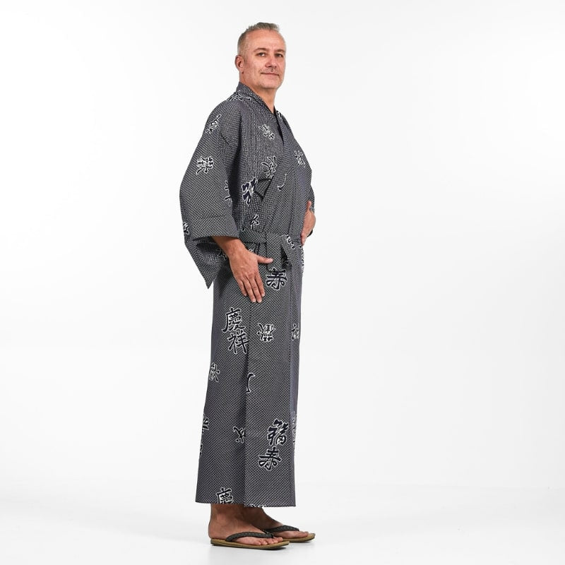 Yukata Kimono Yorokobi för män