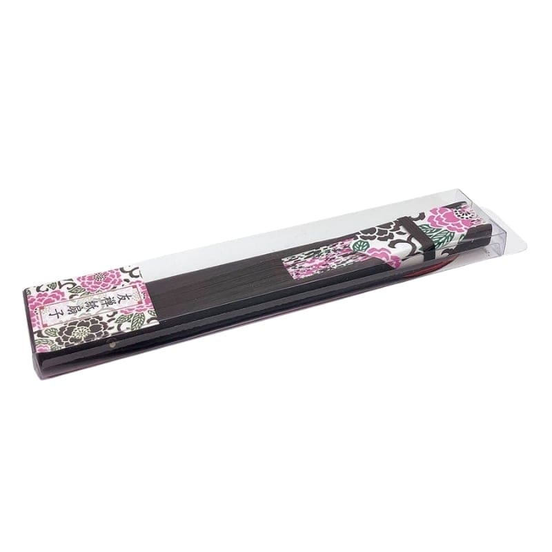 Yuzen Botan Rosa japansk solfjäder