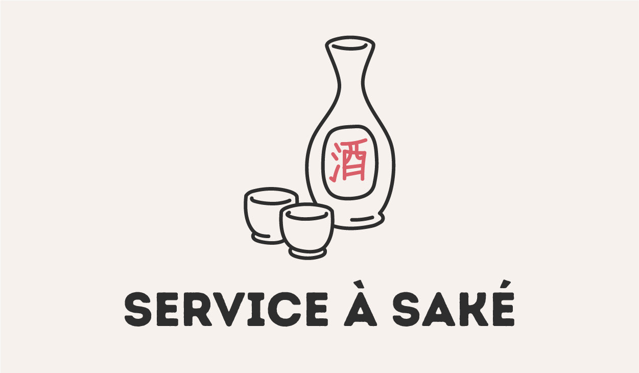 vaisselle à saké