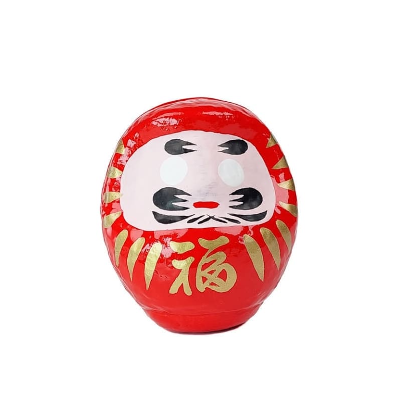 Japansk röd daruma - 4,5 cm