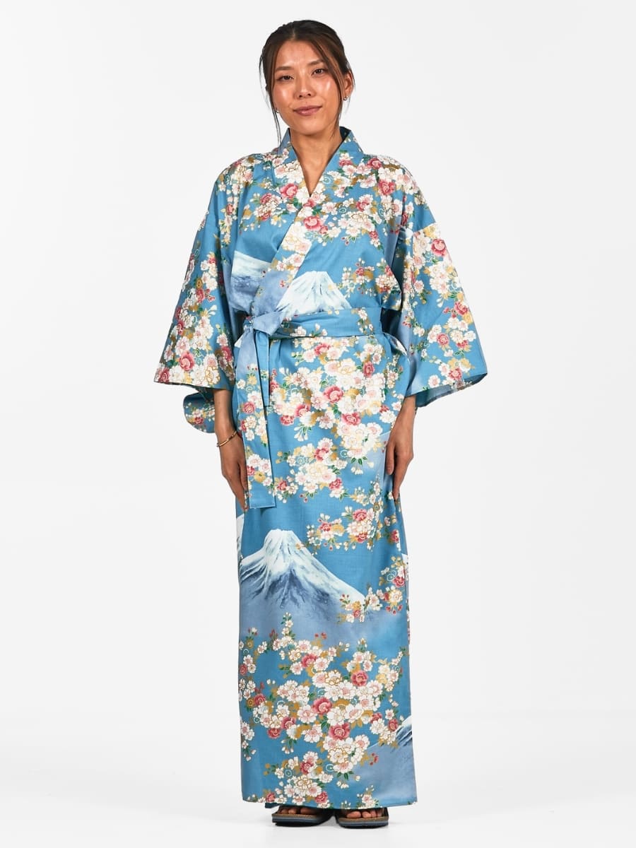 Yukata Kimono för kvinnor Fujisan no Sakura