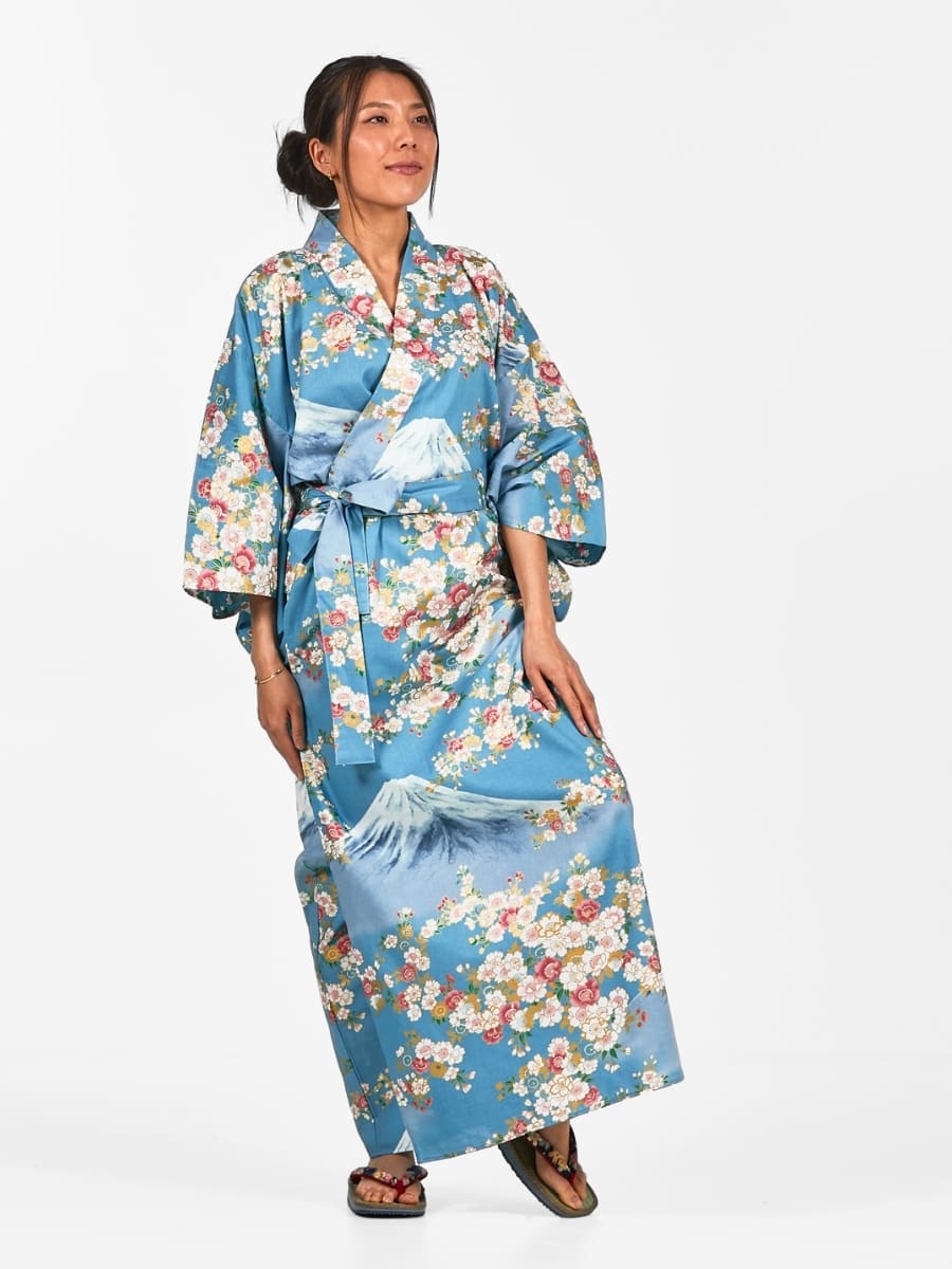 Yukata Kimono för kvinnor Fujisan no Sakura