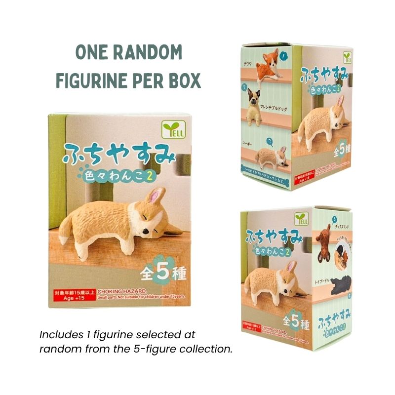 Gachapon Hund Kawaii figurin