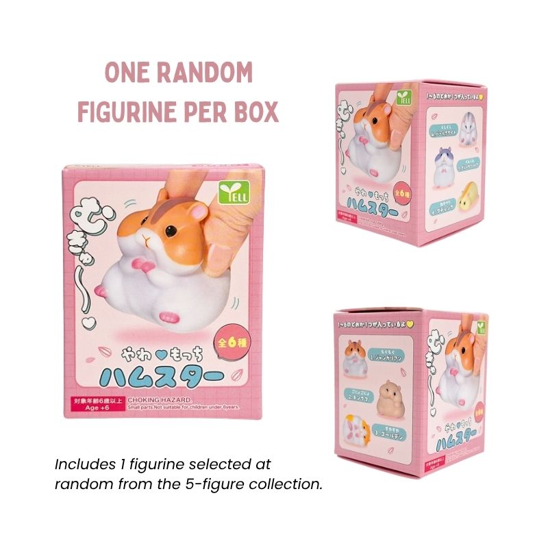 Gachapon Hamster figurin