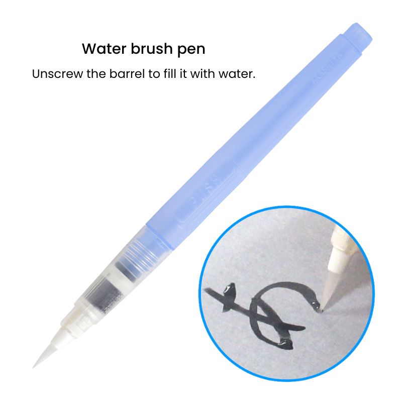 Hiragana Training Kit med vattenpensel