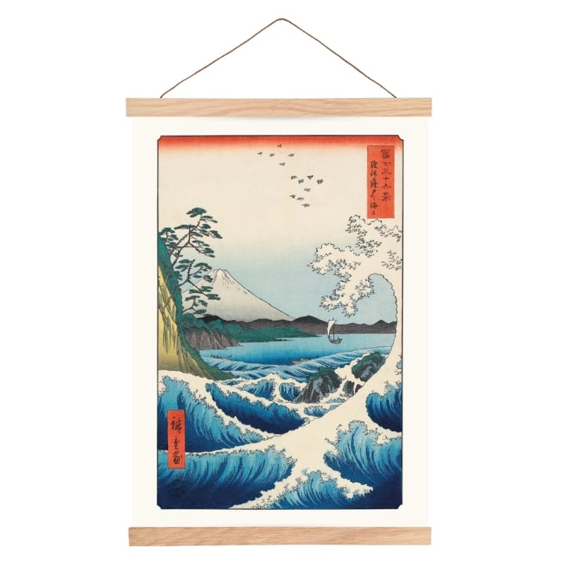 Affisch med japanskt tryck A3