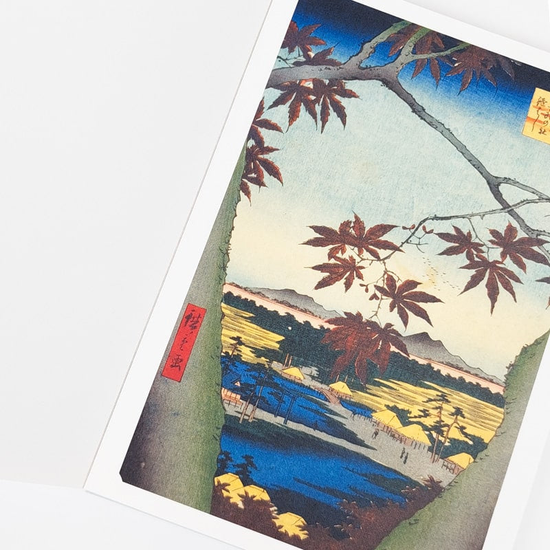 Album med Hiroshige tryck