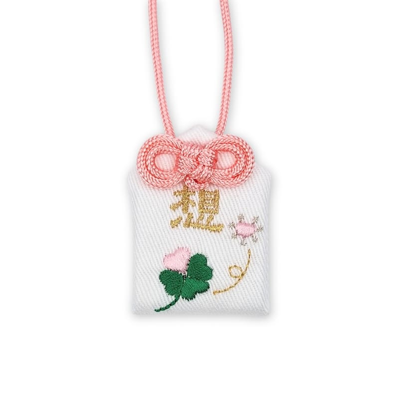 Amulett Omamori Vit Kärlek