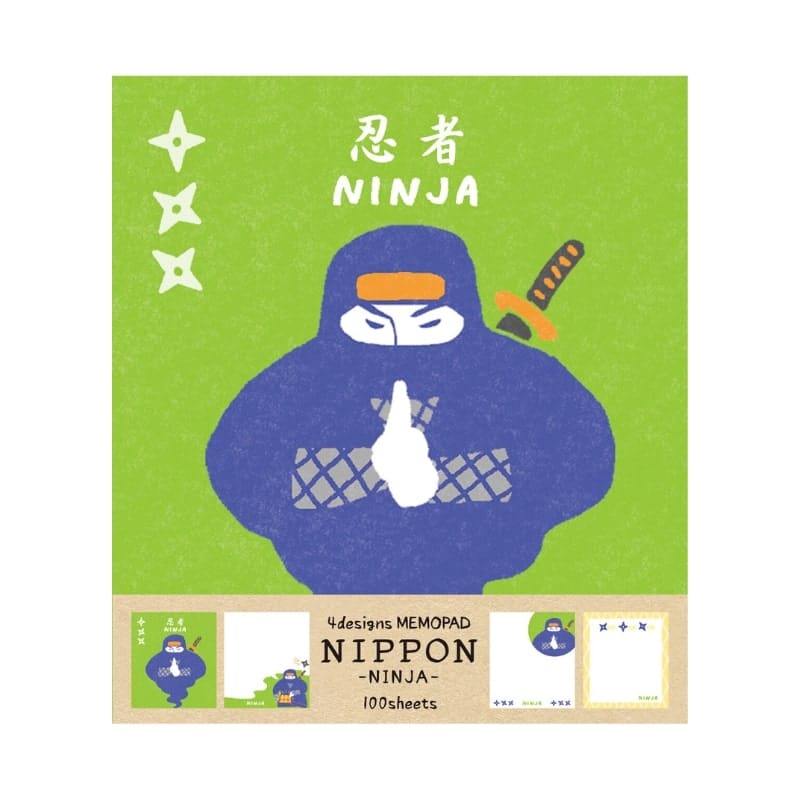 Anteckningsblock för japanska ninjor