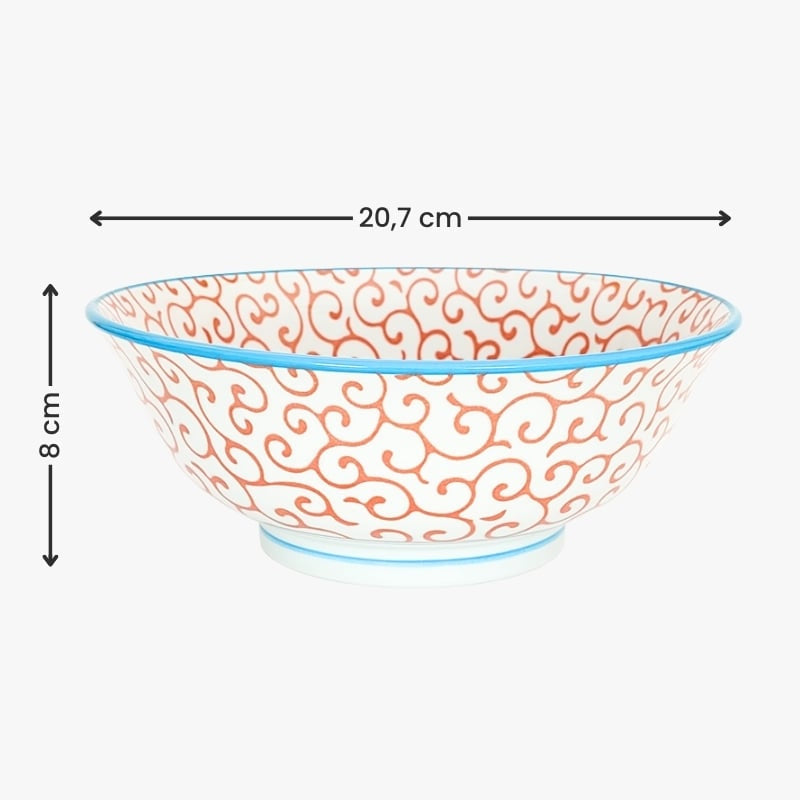 Arabesque japansk Ramen skål