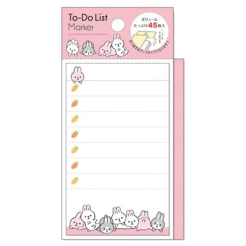 Att göra lista Kawaii Rabbit