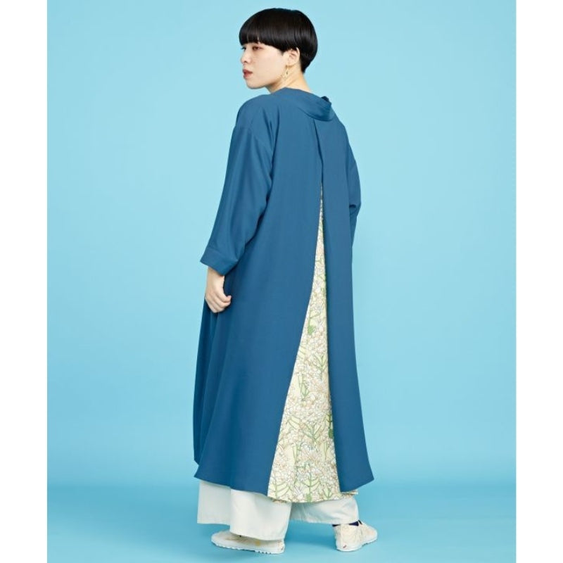 Blå Modern Japansk Klänning En storlek