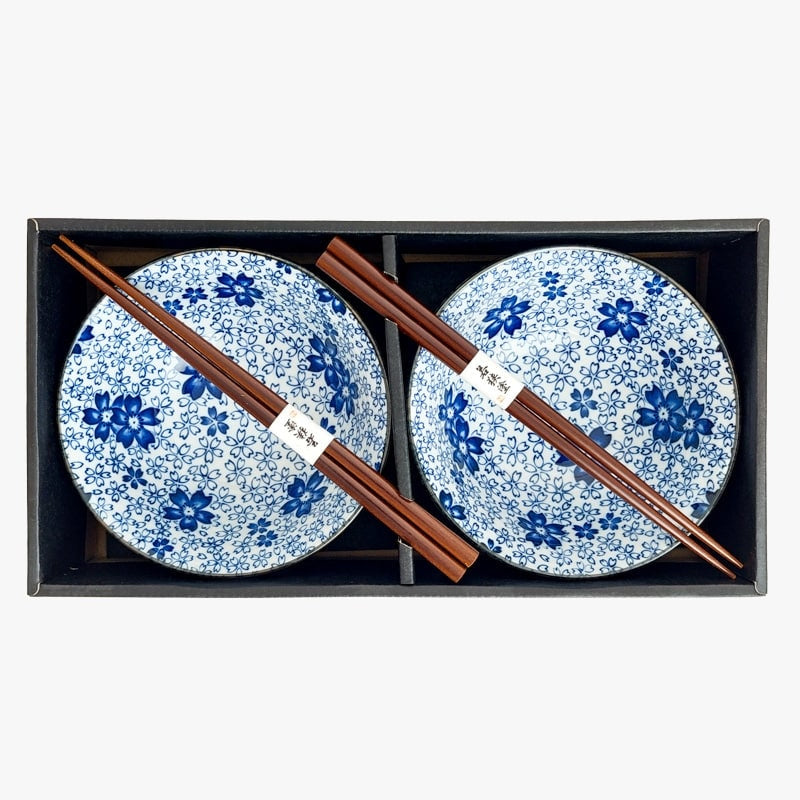 Blossom japansk skåluppsättning