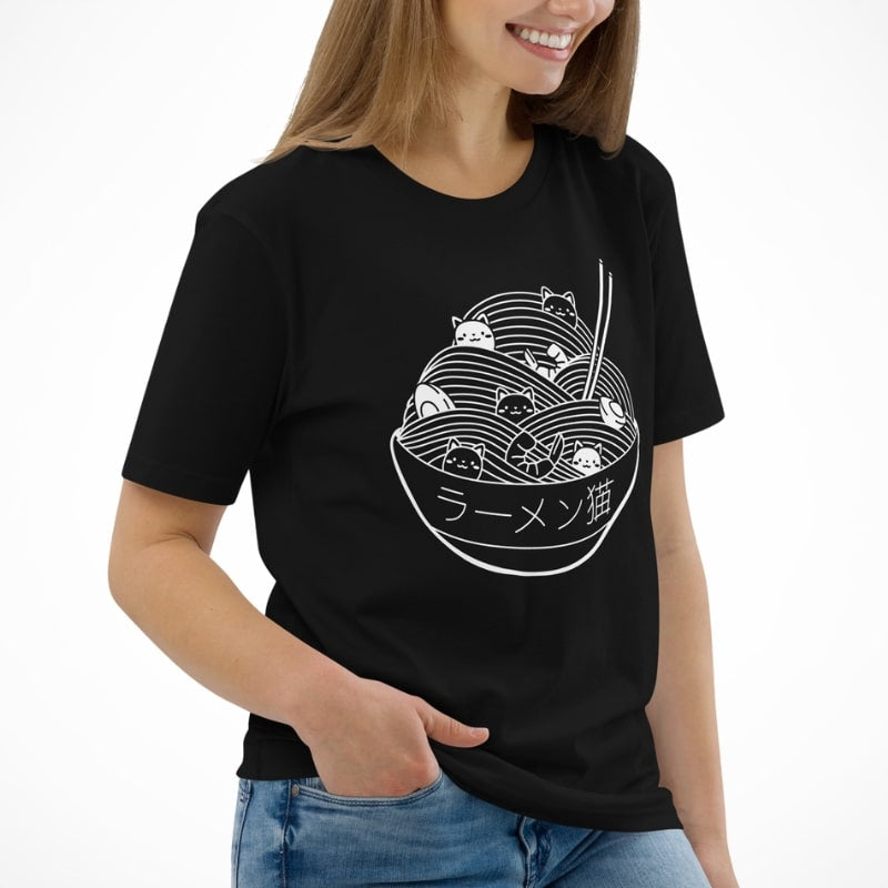Bowl of Kittens Japansk T shirt