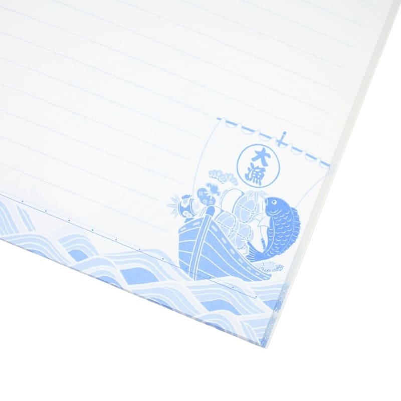 Japansk anteckningsbok Kanagawa & Takarabune