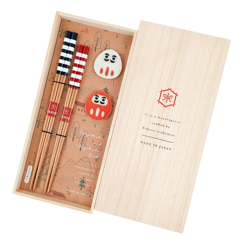 Daruma japanska ätpinnar set