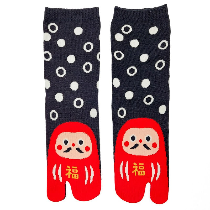 Daruma Tabi Strumpor Förpackning 6 par EU 36 40