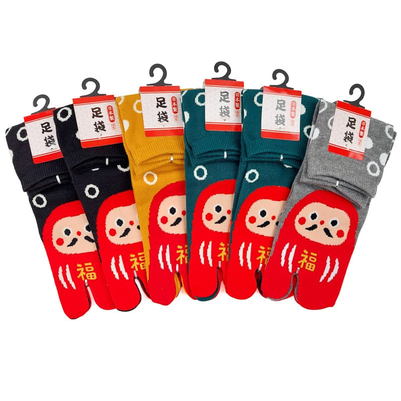 Daruma Tabi Strumpor Förpackning 6 par EU 36 40