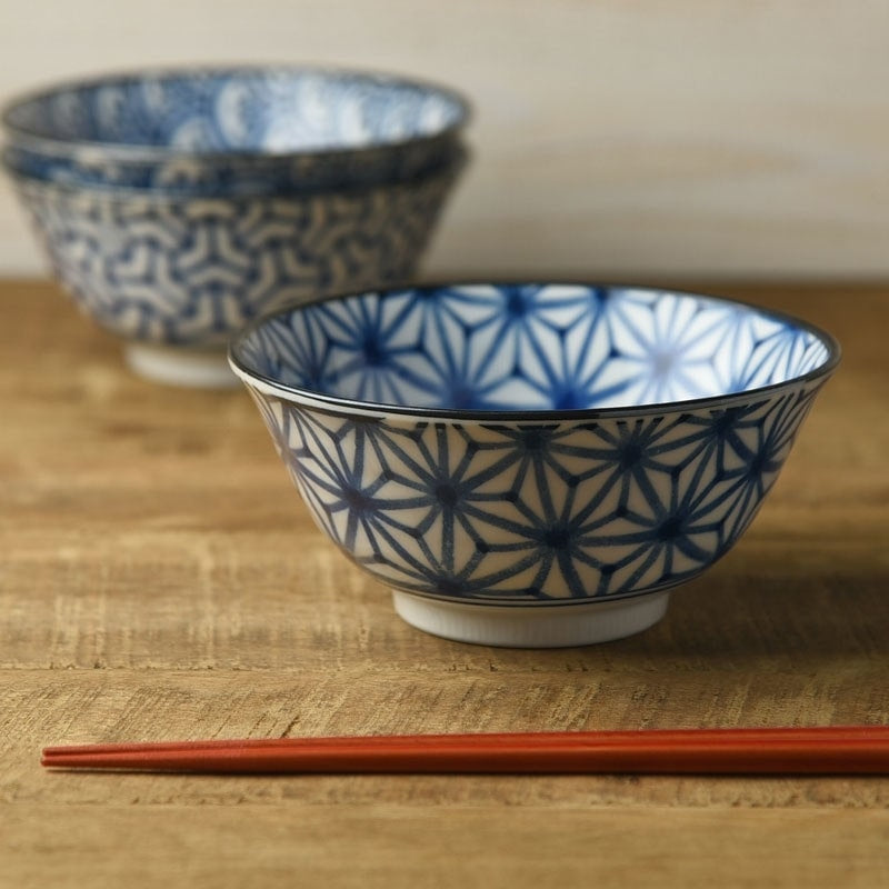 Donburi Asanoha Japansk skål