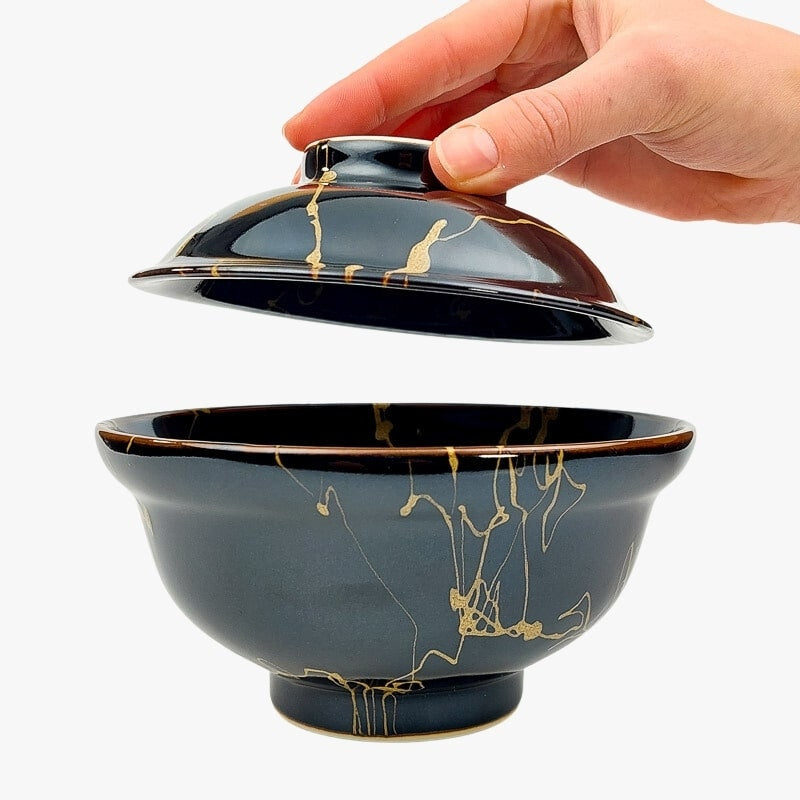 Donburi Kintsugi skål