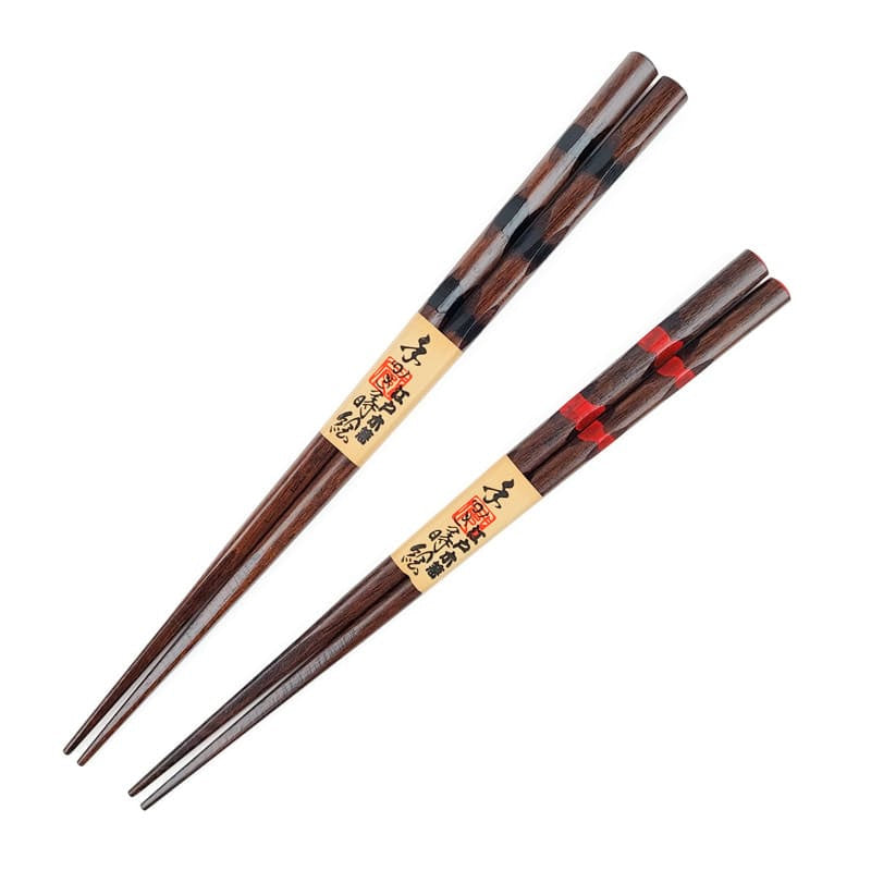 Duo japanska ätpinnar i trä