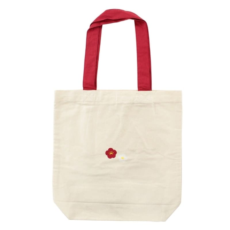 Elfenben Tote Bag Shiba Daruma