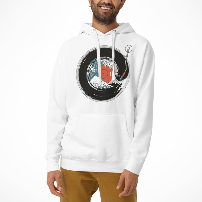 Enso Vinyl Japansk Sweatshirt