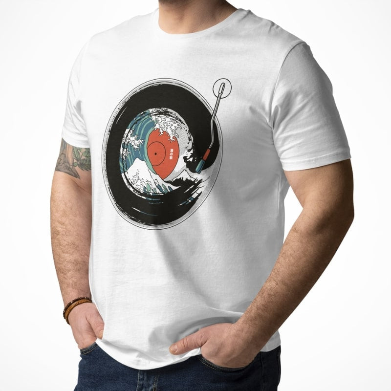 Enso Vinyl Japansk T shirt
