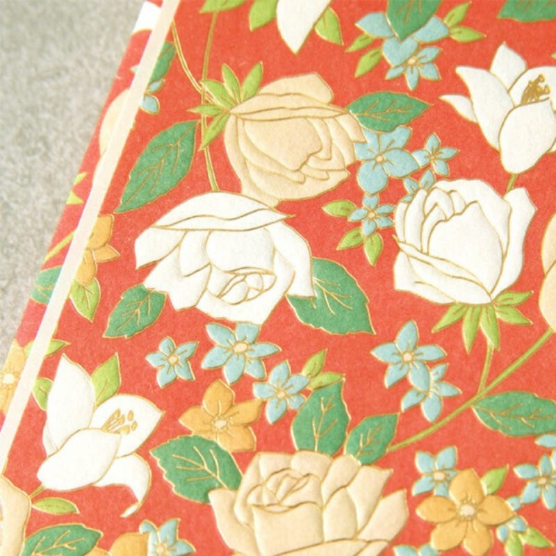 Japanskt Shugi-bukuro-kuvert i rött och guld