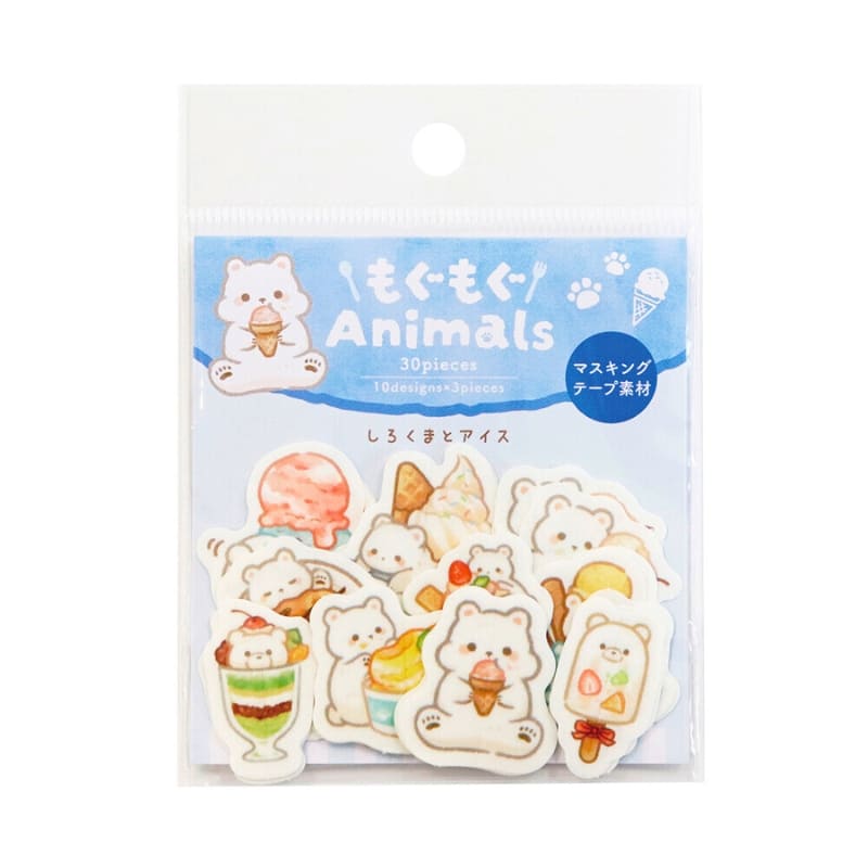 Flake Kawaii Bear klistermärken