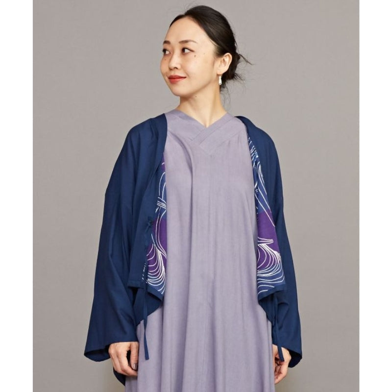 Fluid Kimono Jacket för kvinnor En storlek