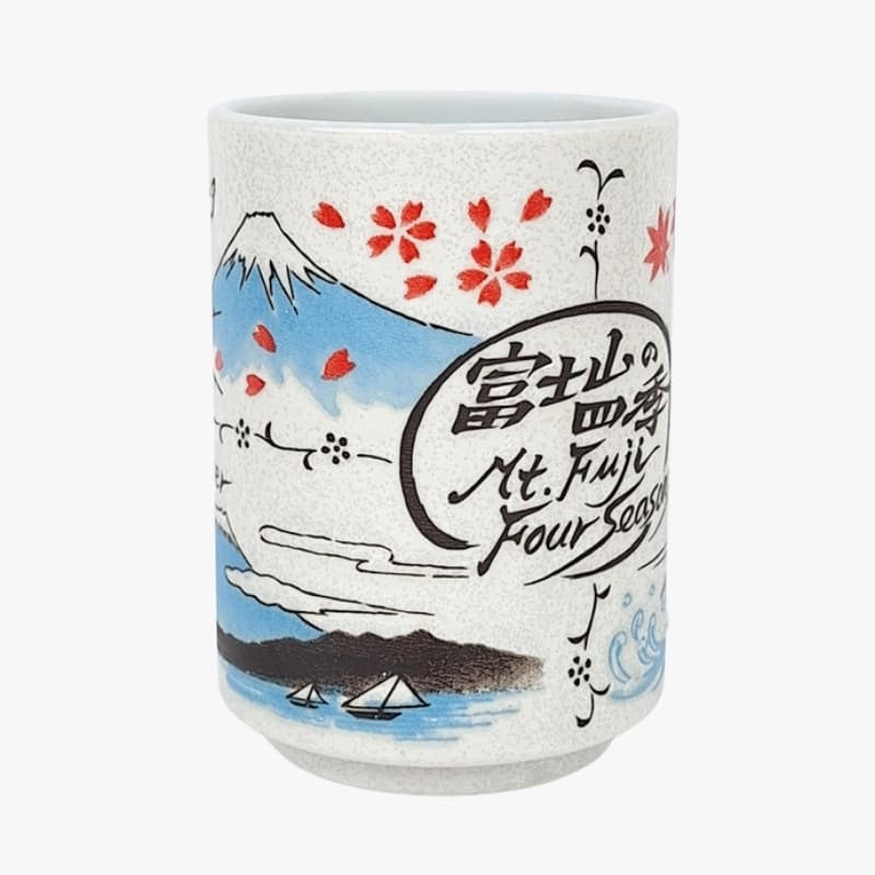 Fuji berget Japansk mugg