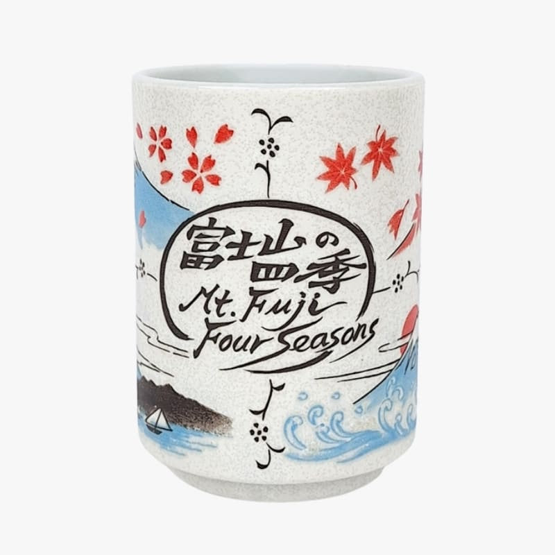 Fuji berget Japansk mugg