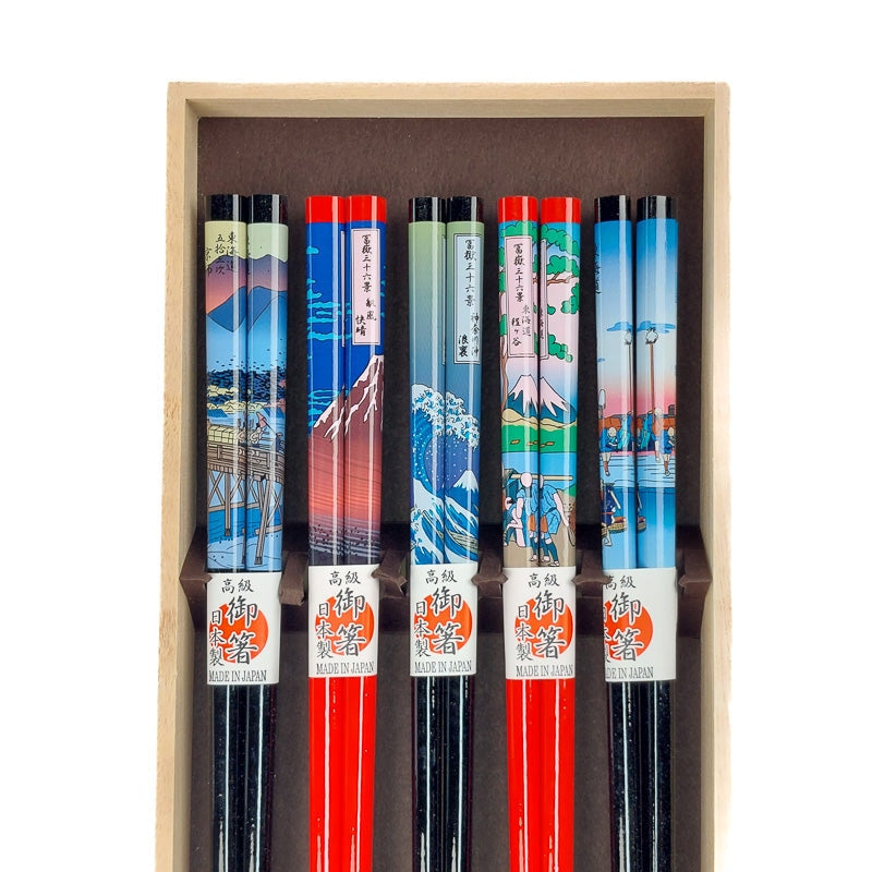 Fuji japanska ätpinnar set