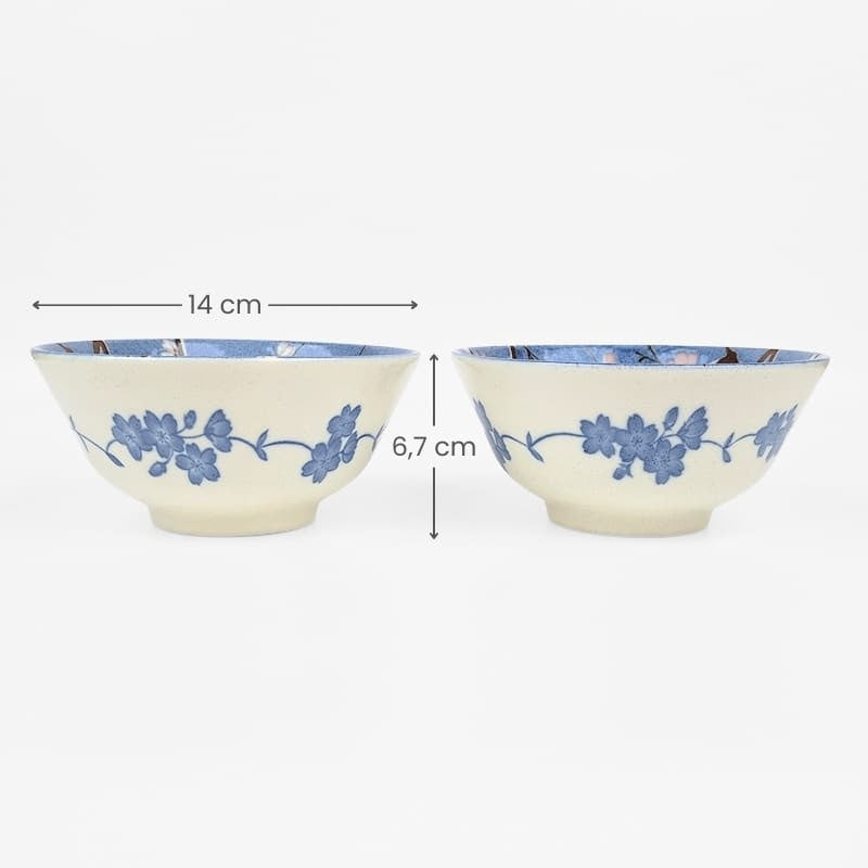 Fuji Sakura Japanska skålar Set