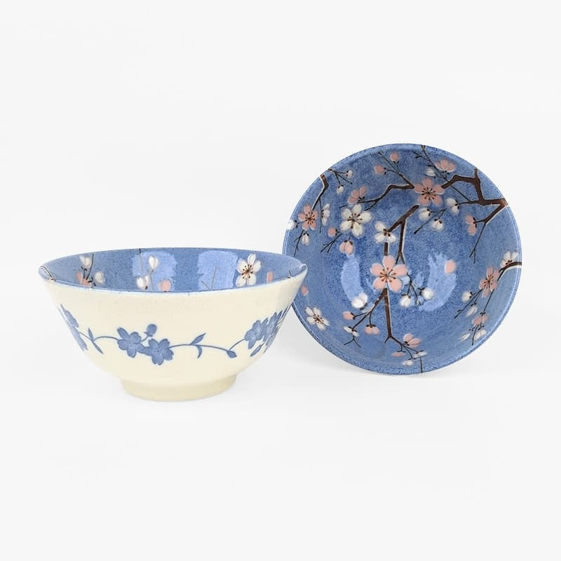 Fuji Sakura Japanska skålar Set